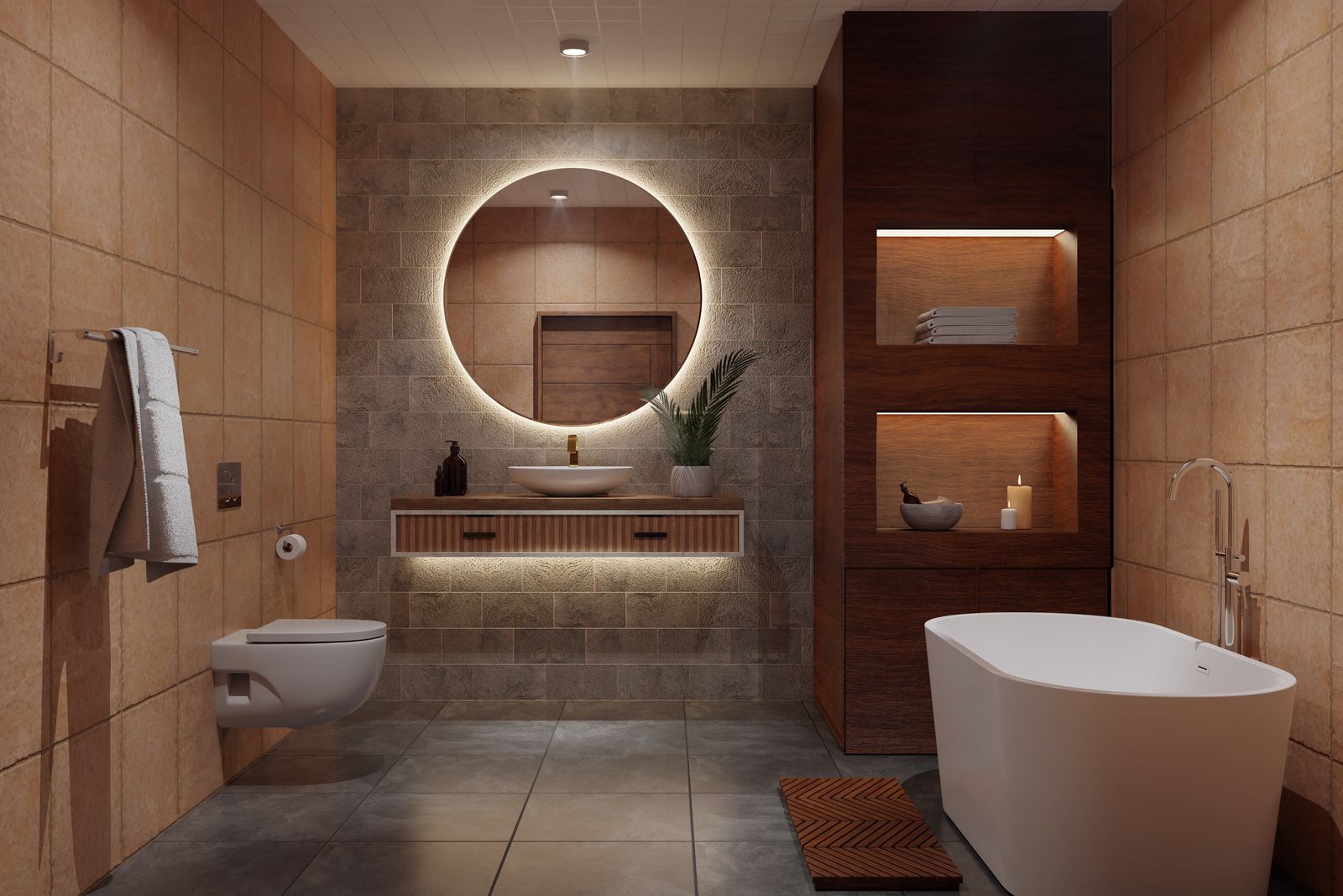 3d rendering bathroom aromatherapy relaxation s — the kind of handyman work vetted local pros handle in Sarasota, FL