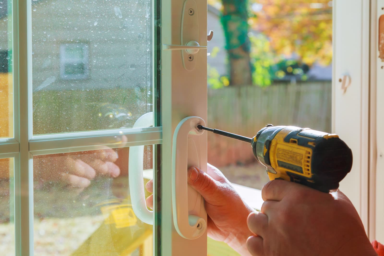 Install the door handle with a lock — the kind of handyman work vetted local pros handle in Sarasota, FL