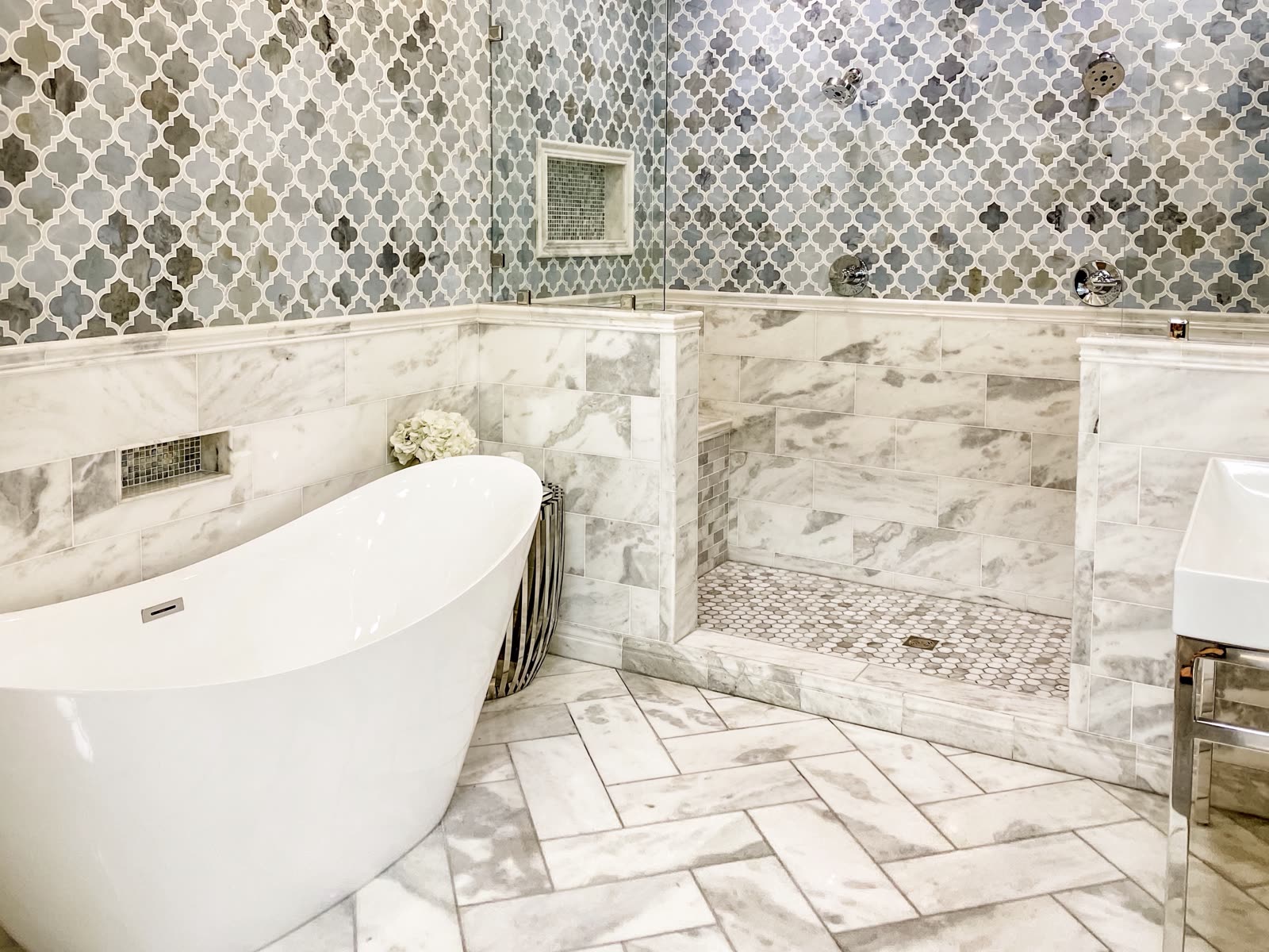 Luxury bath soaker tub in home interior — the kind of handyman work vetted local pros handle in Sarasota, FL