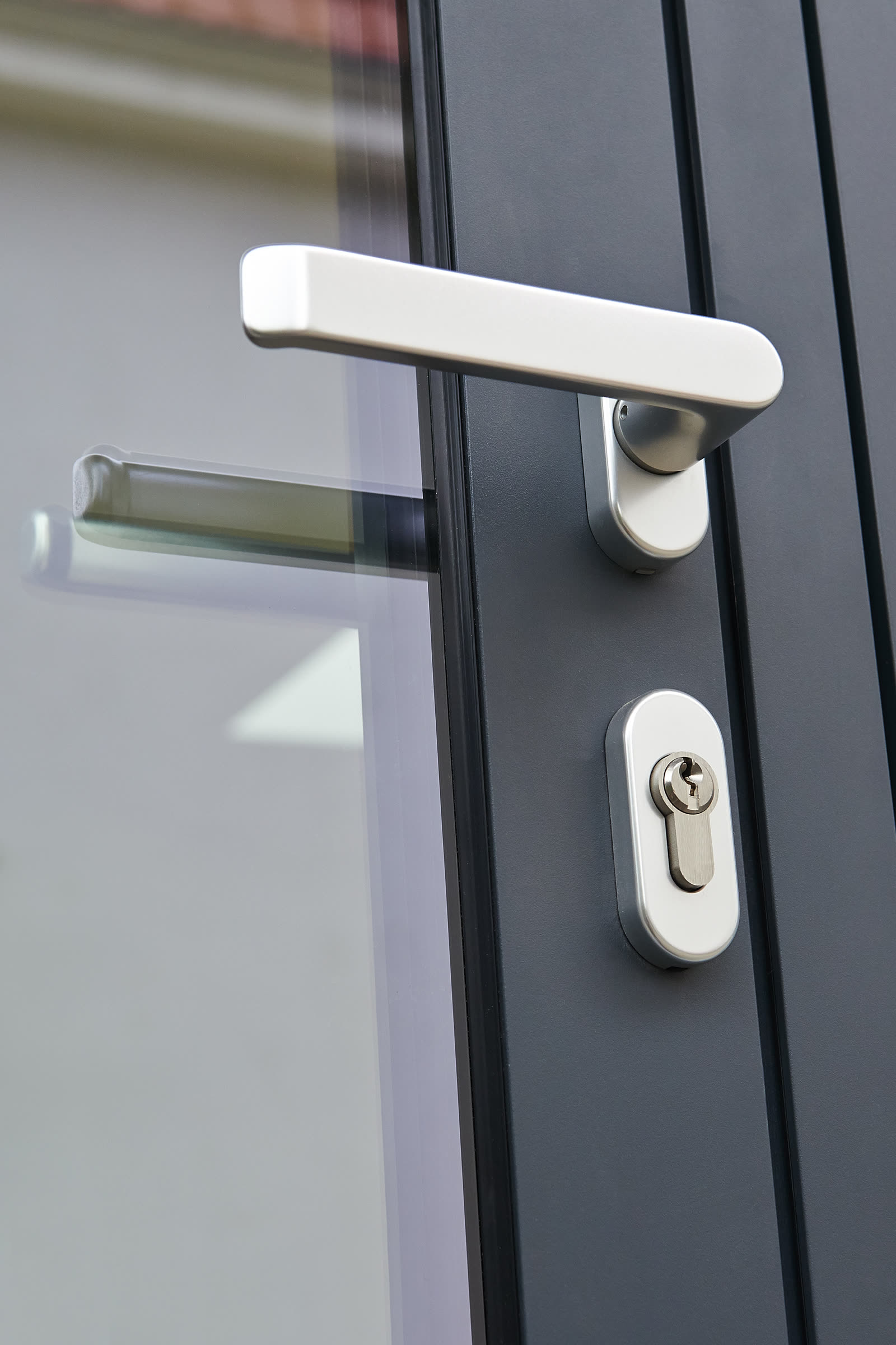Exterior door handle and security lock — the kind of kitchen repairs & upgrades our vetted local pros handle in Sarasota, FL