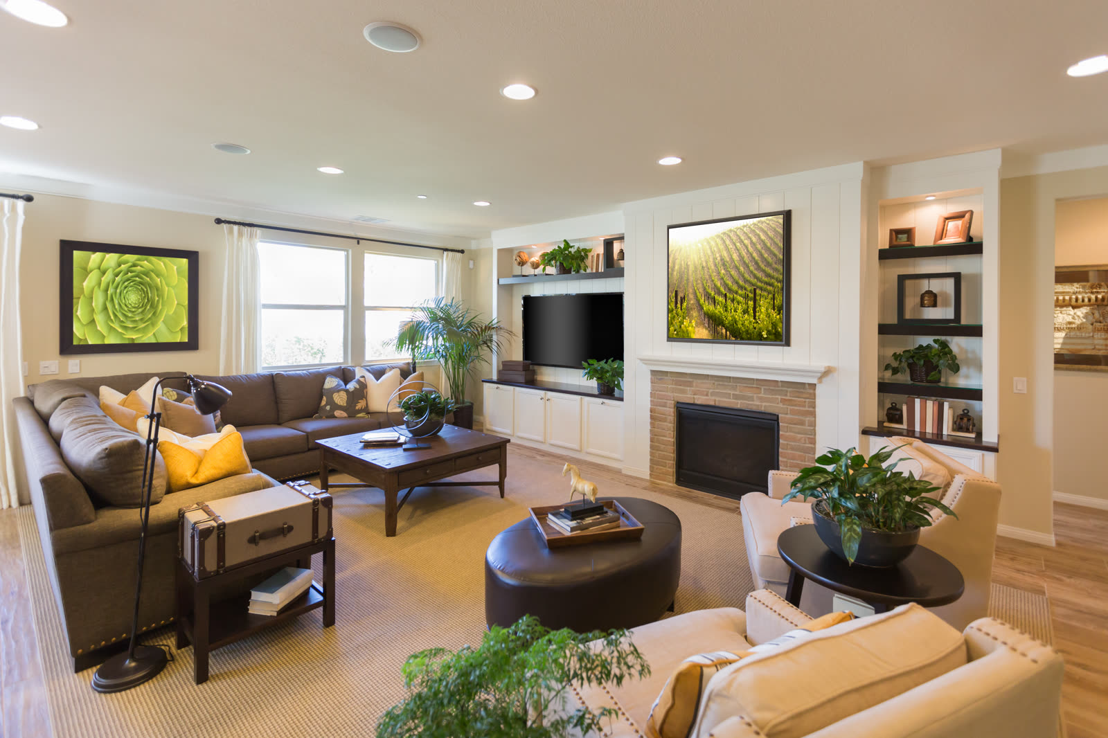 beautiful open concept interior living room of hou — Rental Repair & Maintenance in Sarasota, FL