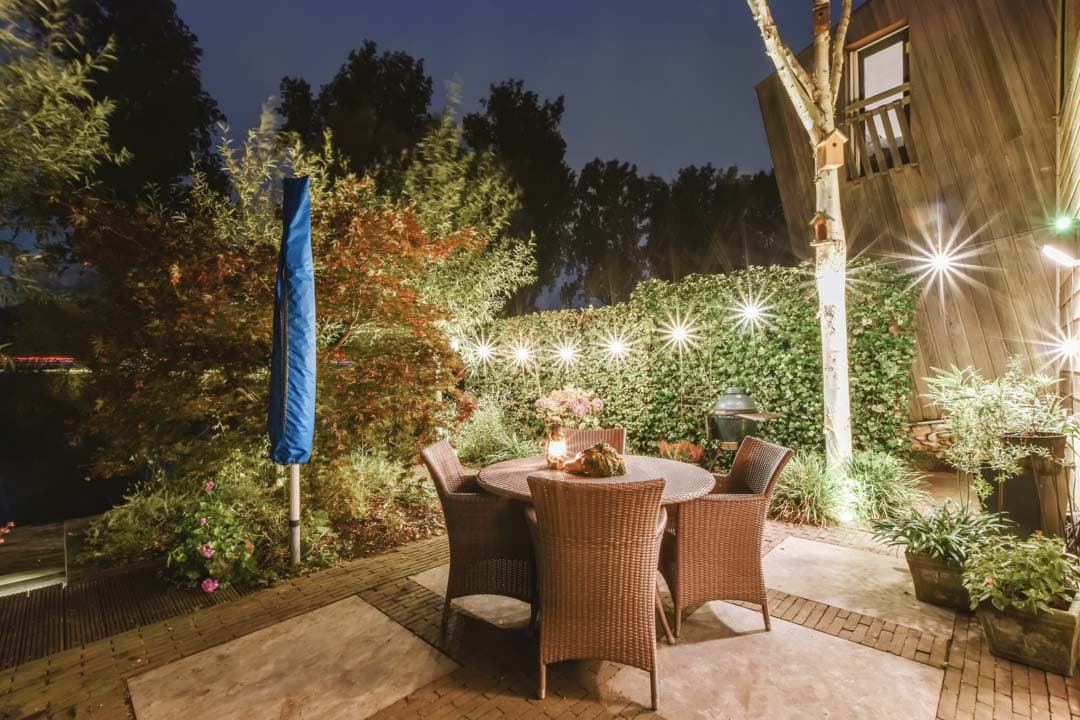 Courtyard with greenery — the kind of rental repair & turnovers our vetted local pros handle in Sarasota, FL